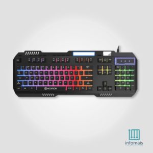 Teclado Gaming MJ60 Usb Led RGB - Hoopson